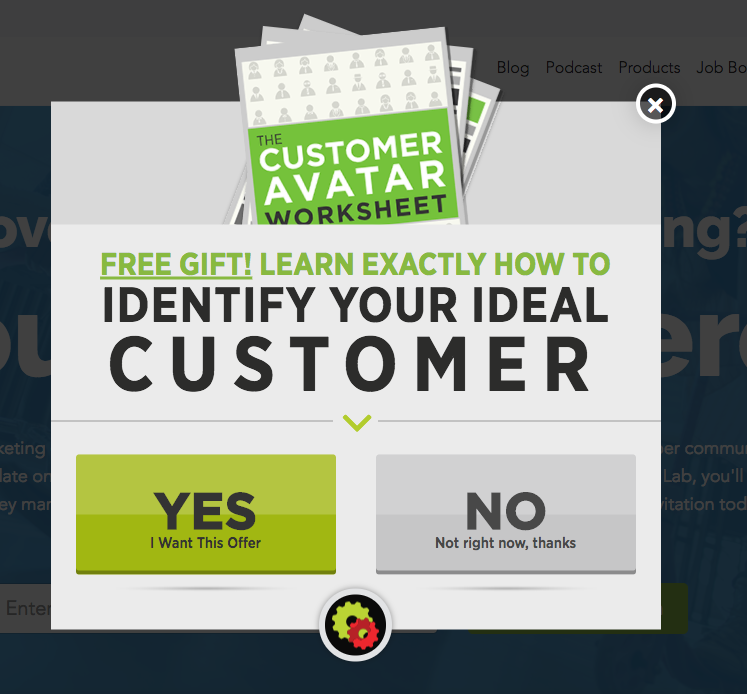 digital marketer sign up form